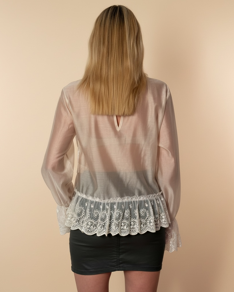 Blusa con Volant