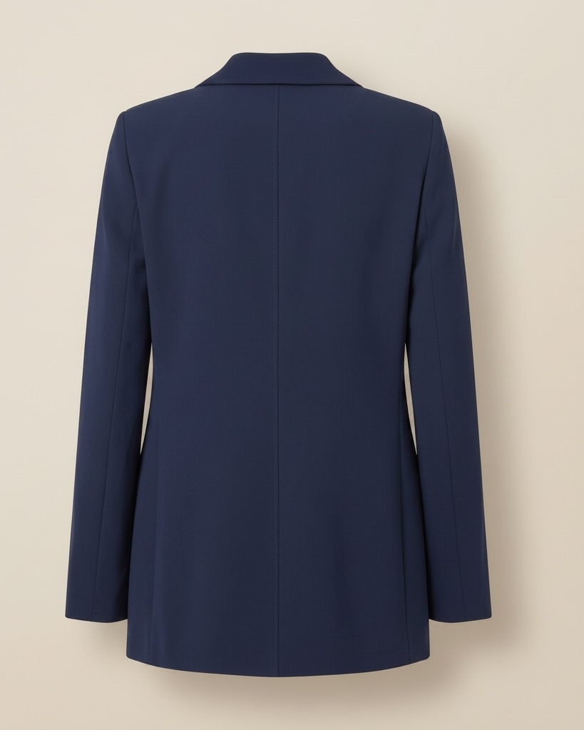 Blazer Monopetto in Blu Navy,