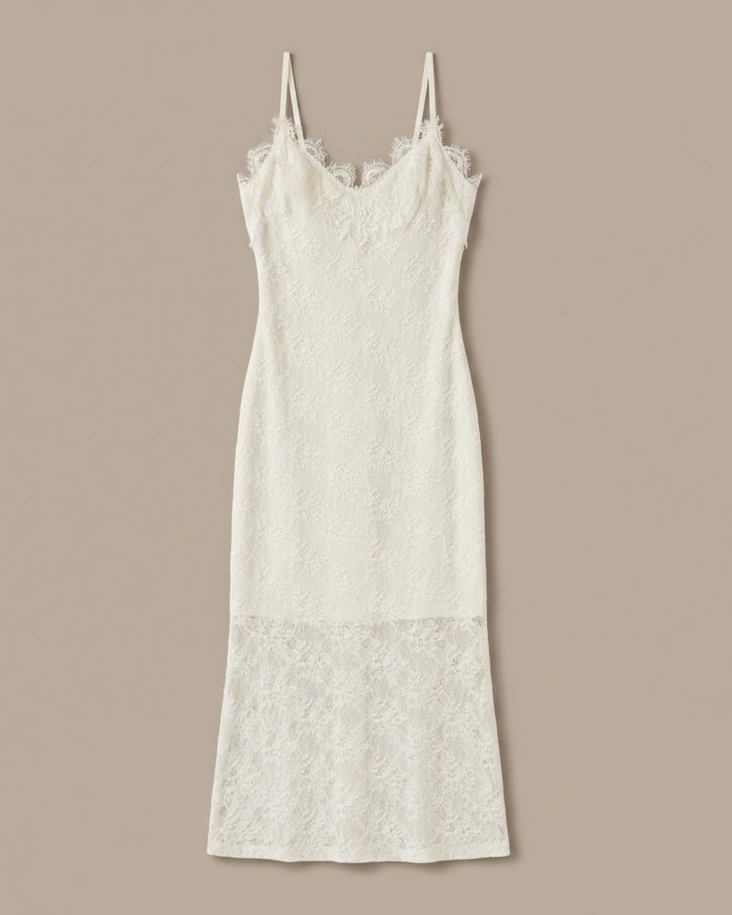 Abito Midi in Pizzo